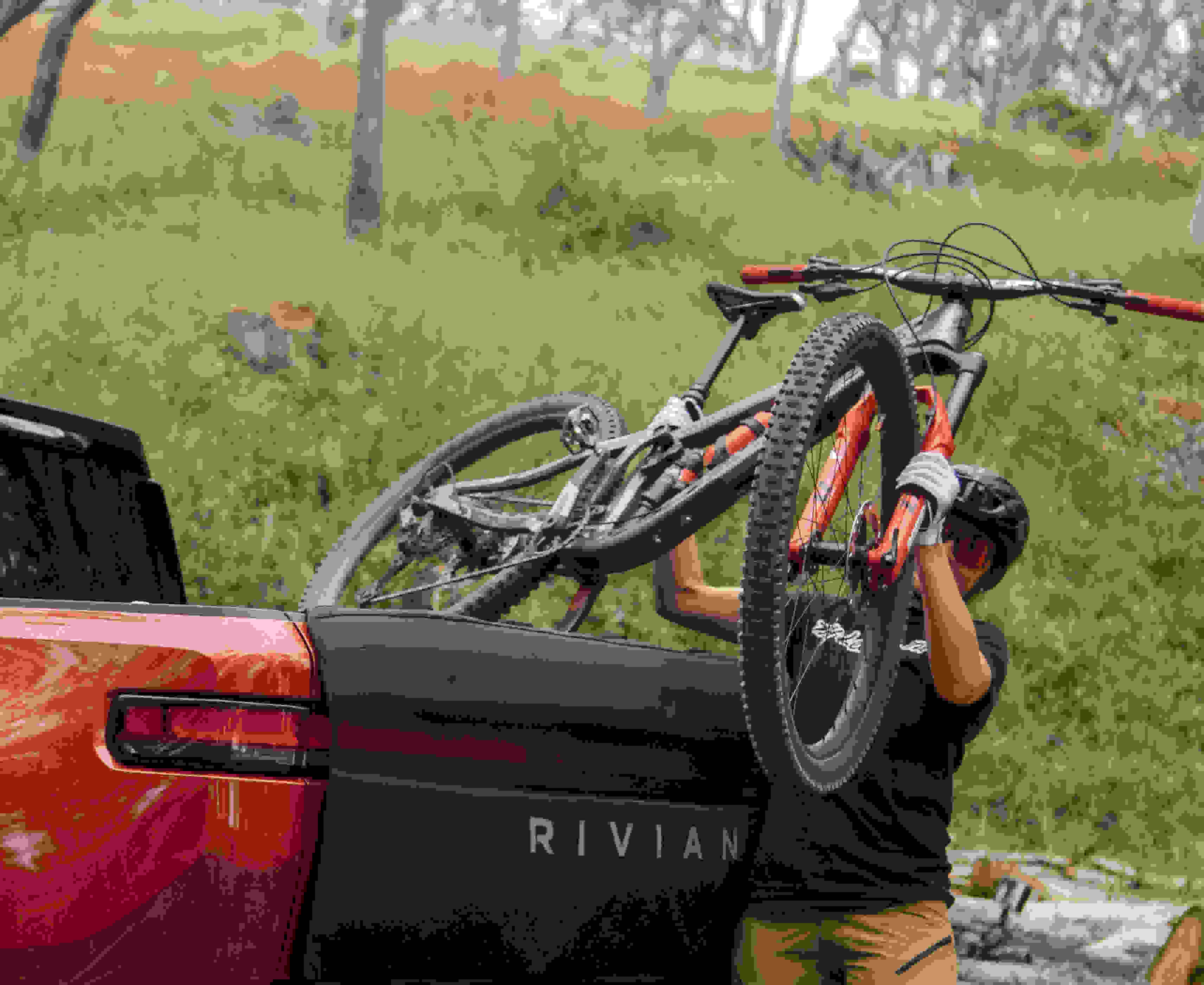 Bicycle tailgate pad shop
